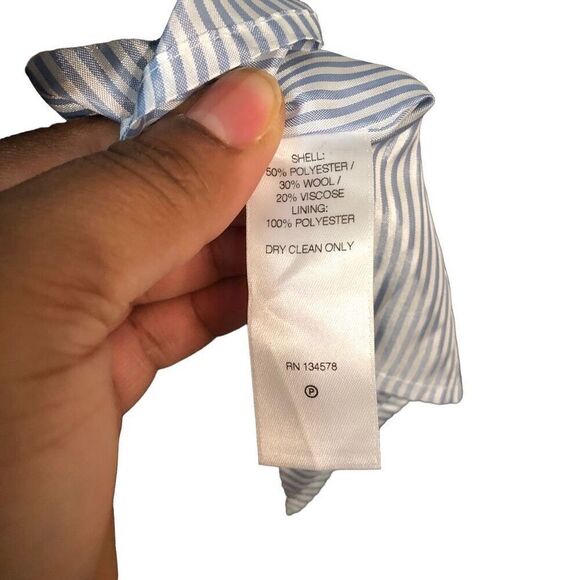 Vineyard Vines Womens Pleated Wool Blend Mini Skirt 6 Heathered Gray Twee Tennis - Picture 8 of 8